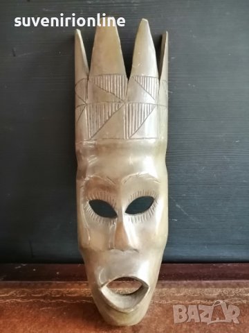 Дървена маска за стена, снимка 3 - Пана - 38473374