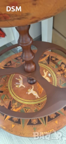 Нов - Голям Глобус Мини Бар - Поставка за Бутилка / Вино/Юбилей!, снимка 7 - Маси - 51113548