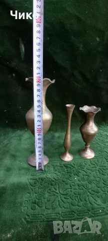 4бр медни и бронзови вази, снимка 7 - Антикварни и старинни предмети - 54115044