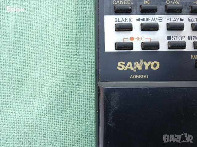 SANYO Дистанционно, снимка 3 - Дистанционни - 35384301