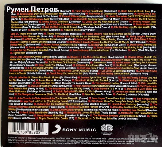 NOW 100 HITS MOVIES - 5 CDs Special Edition - най-добрата музика от известни любими филми, снимка 2 - CD дискове - 31934132