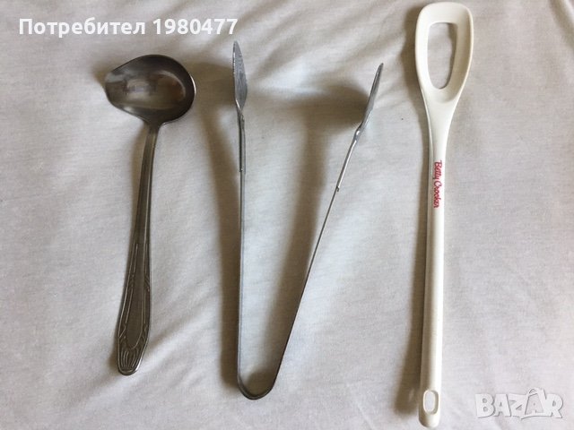 щипка за салата и други кухненски прибори