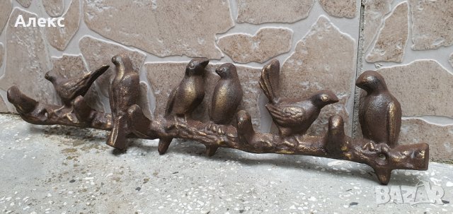 Голяма чугунена закачалка 1.2кг , снимка 6 - Закачалки - 29701933