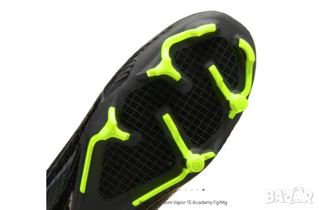 бутонки  Nike ZOOM VAPOR 15 ACADEMY FG/MG номер 41,5-42, снимка 8 - Футбол - 47512145