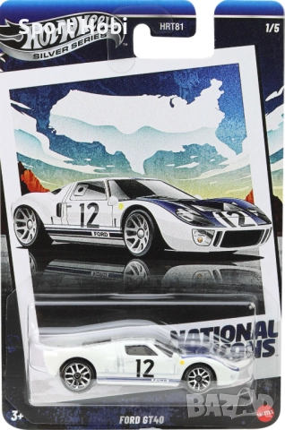 Hot Wheels Silver Series - Ford GT 40