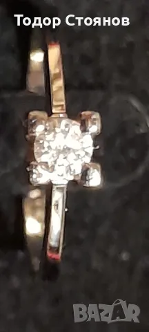 Класически пръстен с диамант