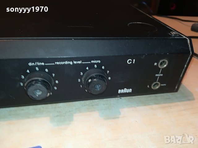 braun c1 deck-внос germany 0308211934, снимка 12 - Декове - 33715000