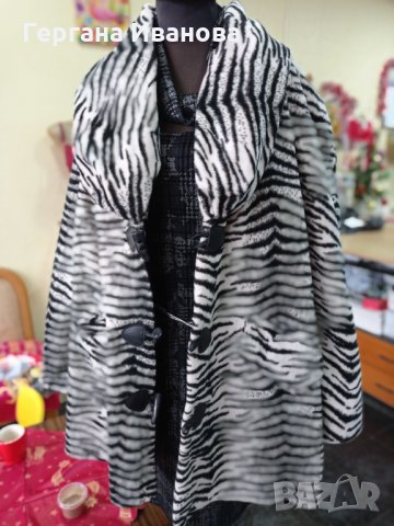 Дамско палто пелерина, снимка 12 - Палта, манта - 35102081