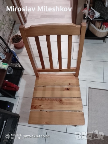 столове от масивно дърво 3бр