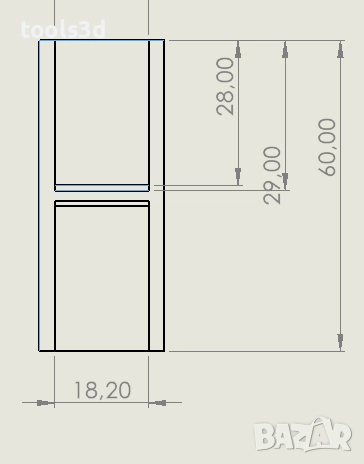 Дистанционери за монтиране чела на чекмеджета. - 2 броя 5 лева, снимка 5 - Други инструменти - 52413130