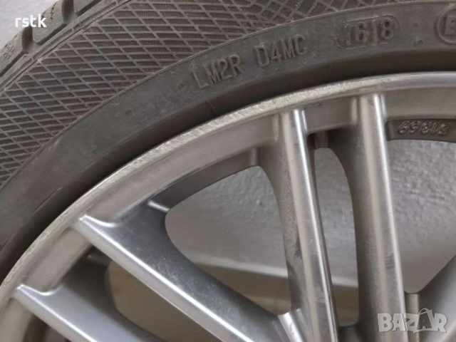 Алуминиеви джанти AZW Kibo 8,0x18 с гуми Continental WinterContact TS850P, снимка 4 - Гуми и джанти - 53289977