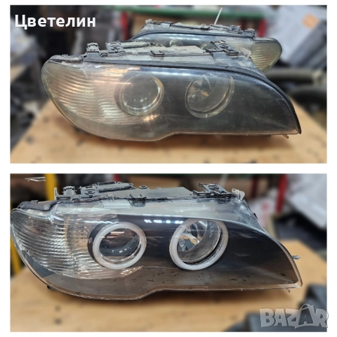 Рециклиране на Фарове BMW E46 купе reciklirane remont na far farove 
