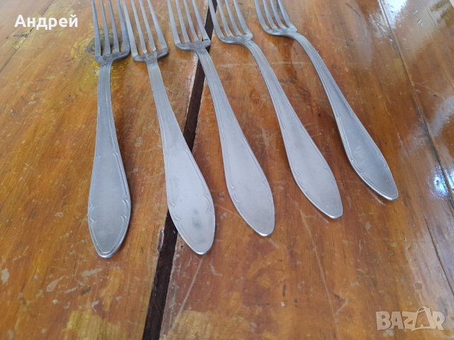 Стара вилица,вилици П.Денев #4, снимка 3 - Антикварни и старинни предмети - 33996452