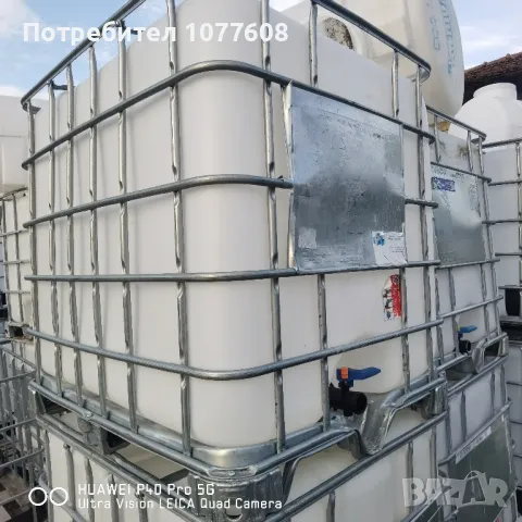 Бидон 1000 литра! IBC КОНТЕЙНЕР!, снимка 1