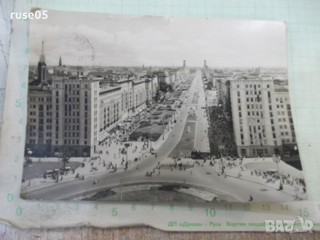 Картичка "Berlin - Stalinallee", снимка 1 - Филателия - 44694699