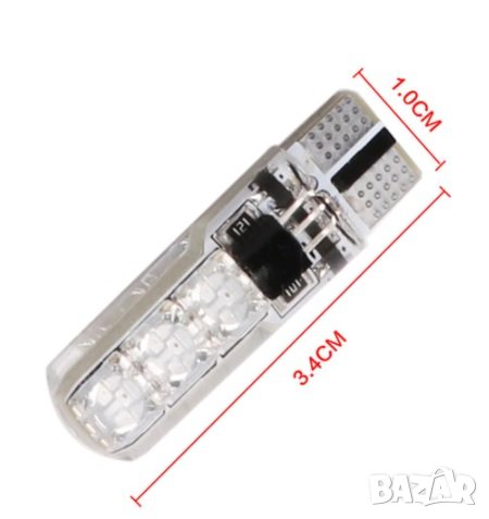 Диодни крушки (ТИП Т10) с различни цветове, снимка 4 - Части - 31517290