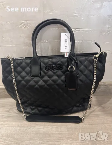 GUESS чанта в черно нова