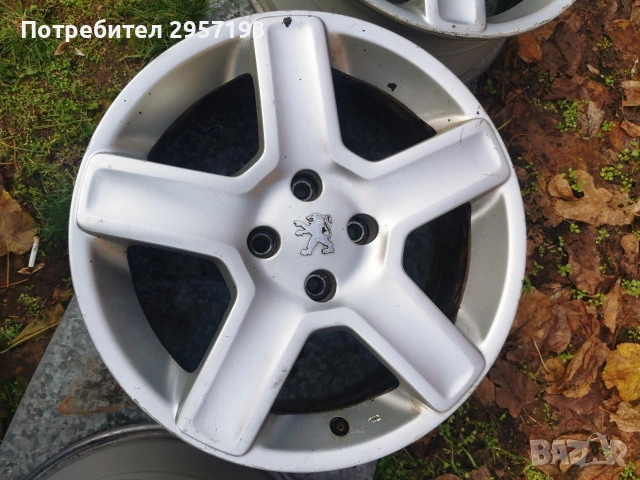 Алуминиеви джанти за Пежо 17 4х108 Атлантис , снимка 3 - Гуми и джанти - 53066518