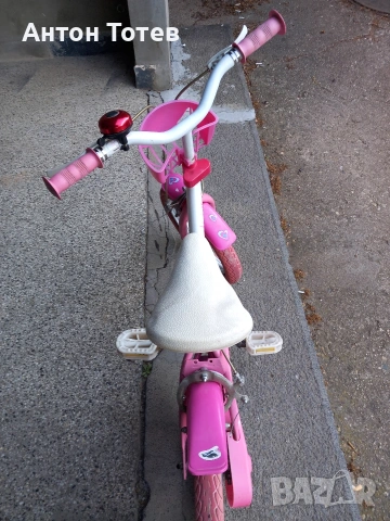 Детско колело 14" за момичета , снимка 4 - Детски велосипеди, триколки и коли - 54315959