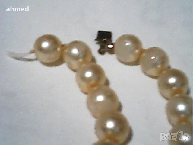 много красиви стари перли 10мм, снимка 6 - Антикварни и старинни предмети - 44189875
