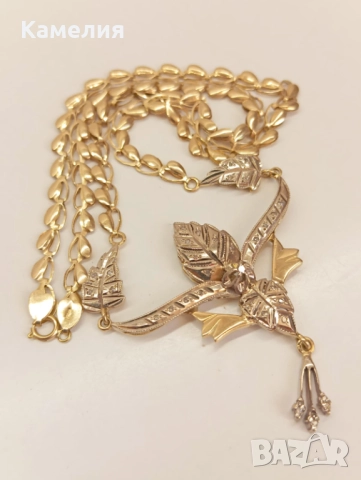 Руско злато , снимка 9 - Колиета, медальони, синджири - 52803522