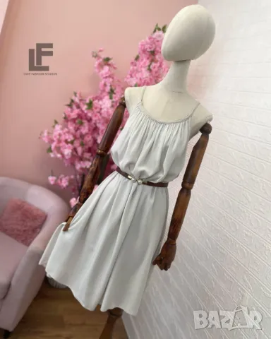 Рокля LFS Mariella Grey 6497  , снимка 4 - Рокли - 50435263