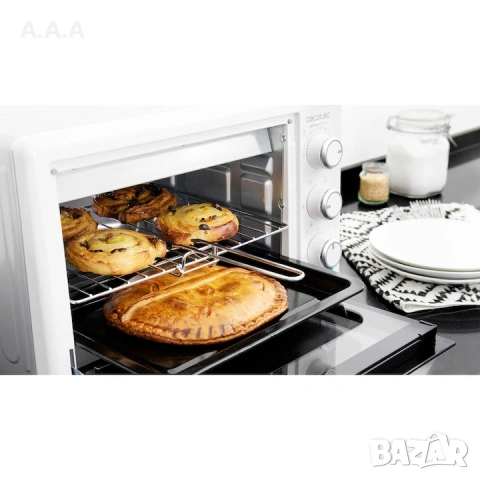 Електрическа фурна Cecotec Bake & Toast 2214, 1500 W, 23л, 6 функции, Таймер, снимка 4 - Печки, фурни - 54328412