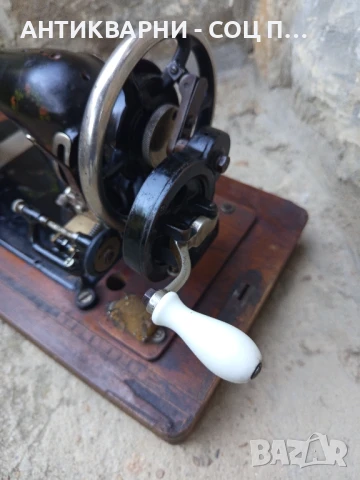 Соц Стара Немска Шевна Машина ЕКСЕЛА., снимка 6 - Антикварни и старинни предмети - 50554366