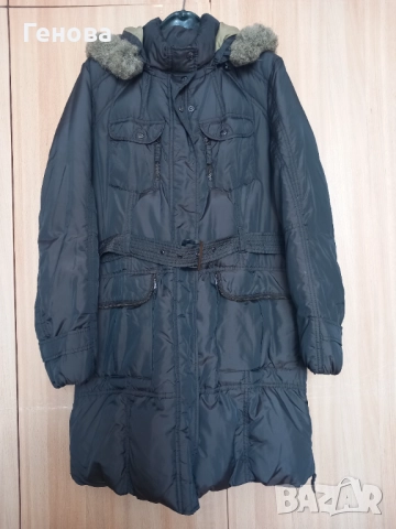 Пухена шуба на марката "s.Oliver", снимка 2 - Якета - 52175622