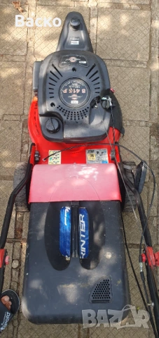 Бензинова самоходна косачка 3.7к.с. внесена от Германия, снимка 5 - Градинска техника - 54047705