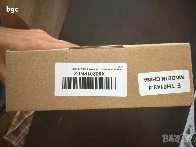 НОВО 330W DELL Alienware зарядно 19.5V 16.9A 5X3NX Y90RR 5X3NX F0K0N XM3C3 DA330PM111 ADP-330AB B, снимка 3 - Лаптоп аксесоари - 51767325