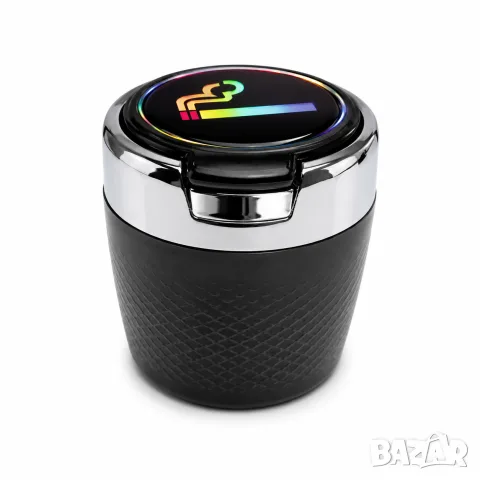 Пепелник за МПС-с капак и LED осветление