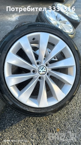 Джанти с гуми за VW interlagos , снимка 12 - Гуми и джанти - 54216259