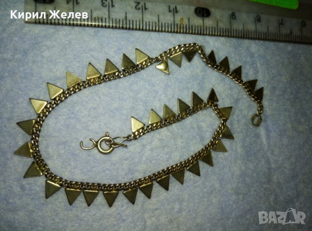 ШИКОЗНА СРЕБЪРНА ГРИВНА СРЕБРО 925 ДИЗАЙНЕРСКИ АРТ МОДЕЛ 31203, снимка 9 - Гривни - 42426316