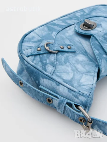 Чанта с дънков принт, снимка 4 - Чанти - 50978330