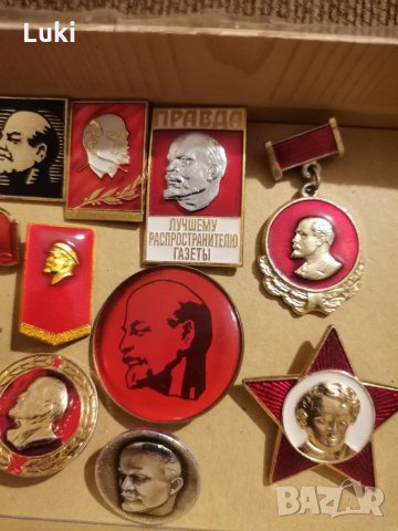 Значки Ленин , снимка 3 - Колекции - 31902749