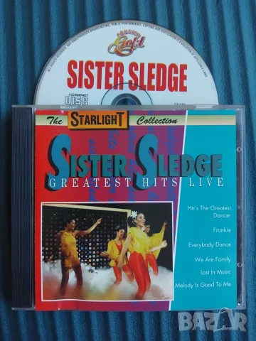 Sister Sledge ‎– Greatest Hits Live - оригинален диск музика