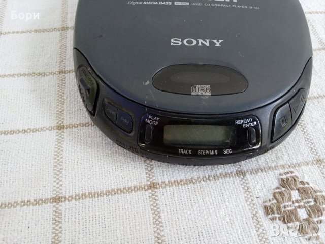 SONY D 151 discman, снимка 2 - Плейъри, домашно кино, прожектори - 37509783