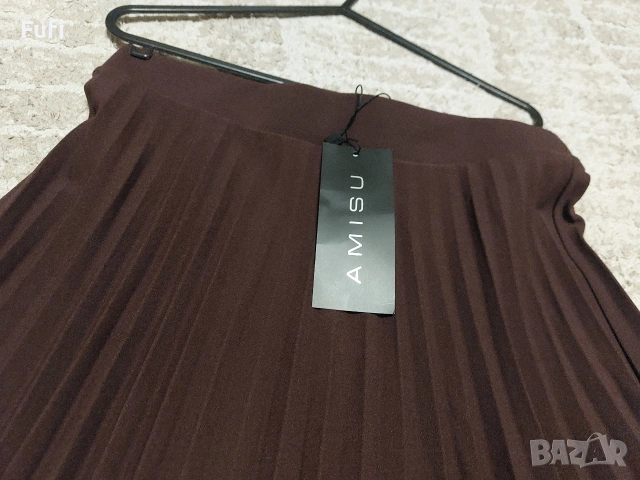 10 евро, нова пласирана дълга пола, с етикет, размер М, размер Л, снимка 2 - Поли - 53193054