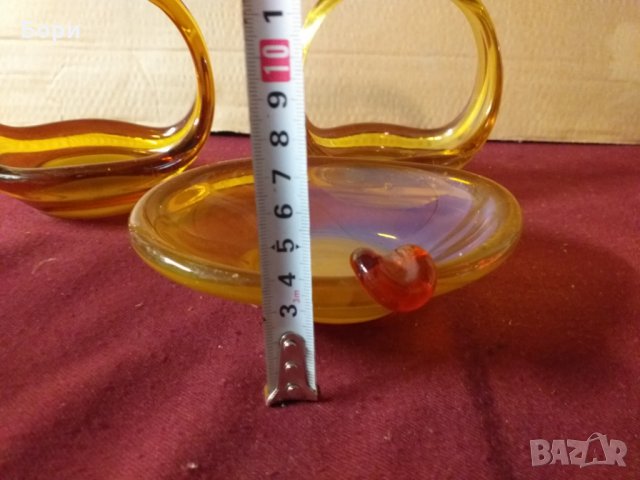 Българско цветно стъкло, снимка 9 - Декорация за дома - 34521879