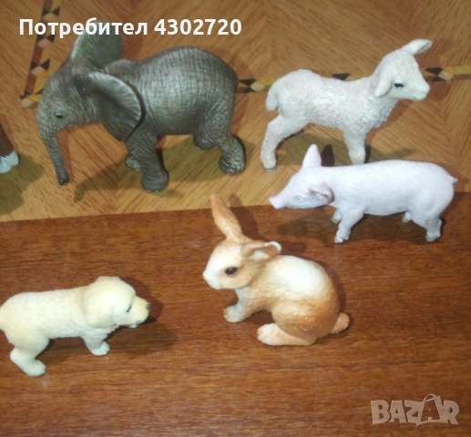 За колекция - Schleich фигурки на животни 7 бр.