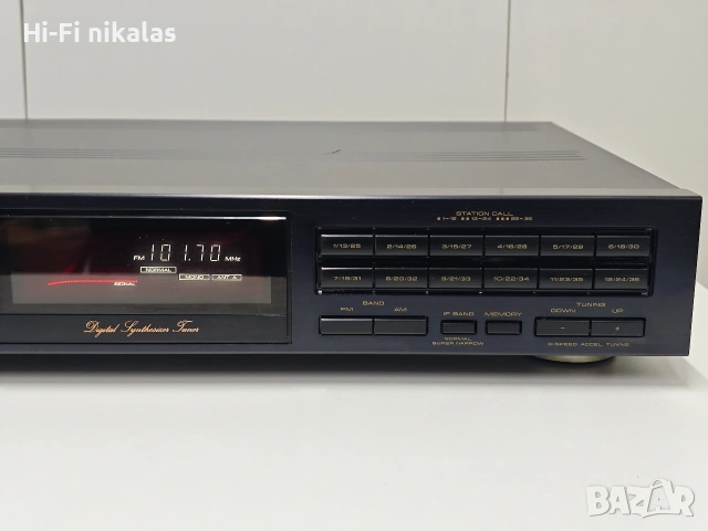 FM радио тунер стерео дигитален ресийвър PIONEER F-752 mk2, снимка 3 - Ресийвъри, усилватели, смесителни пултове - 54003656