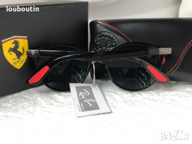 Ray-Ban SCUDERIA FERRARI унисекс слънчеви очила дамски мъжки, снимка 10 - Слънчеви и диоптрични очила - 37088046