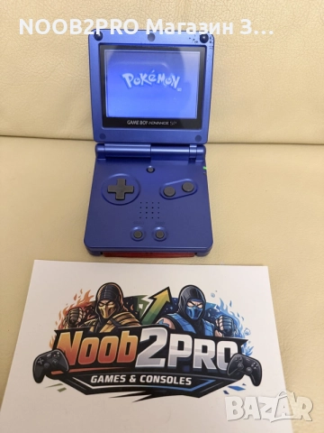 Nintendo Game Boy Advance SP AGS-001 + Pokémon Ruby, снимка 10 - Nintendo конзоли - 56169359