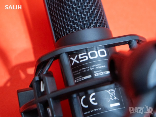 NOS G500 Gaming Microphone кондензерен микрофон за стрийминг USB, снимка 3 - Микрофони - 54223587