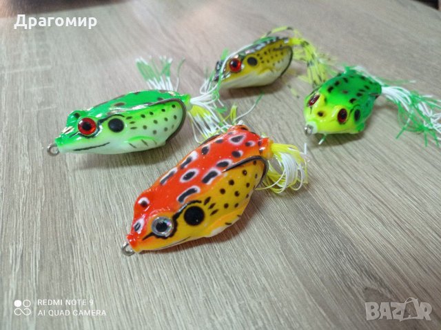 Силиконова жабка, снимка 2 - Стръв и захранки - 31514365