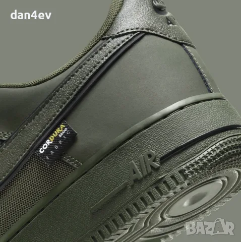 Nike Air Force 1 Low Cordura Cargo Khaki, снимка 7 - Маратонки - 55911305