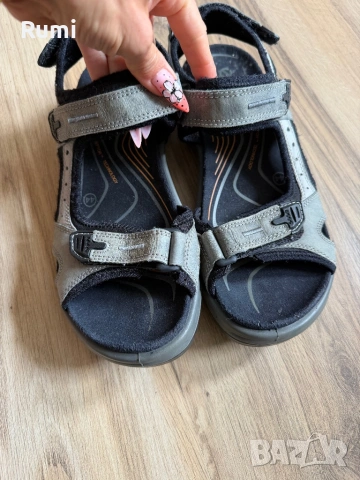 Оригинални мъжки кожени сандали ECCO ! 44 н, снимка 5 - Мъжки сандали - 52306381