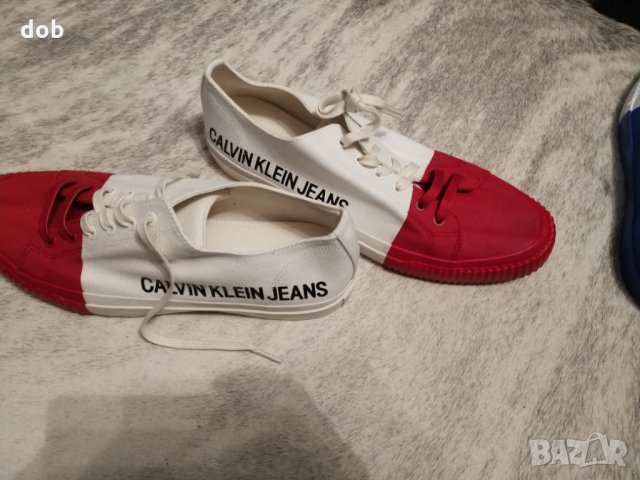 Нови мъжки спортни обувки Calvin Klein Jeans, оригинал, снимка 4 - Спортни обувки - 31552907