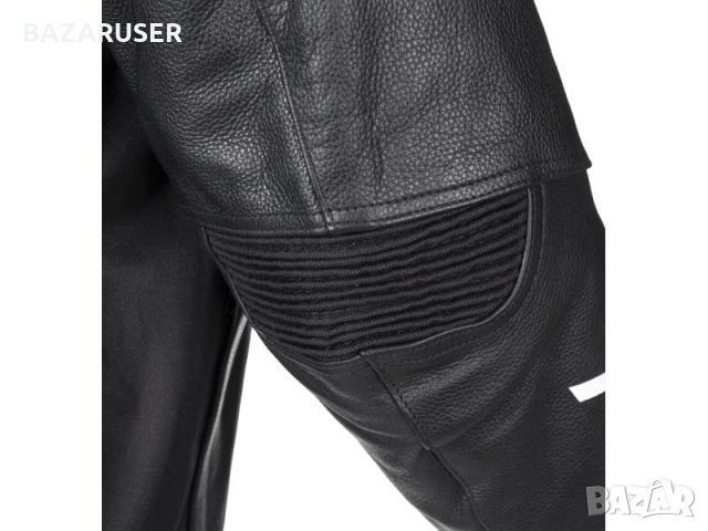 Черно кожено яке RIDERO/размер S,M,L,XL,XXL/Гаранция 12 месеца/, снимка 5 - Аксесоари и консумативи - 30790452